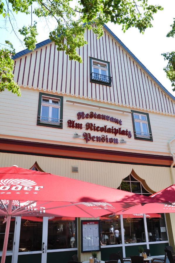 Pension "Am Nico" Wernigerode Esterno foto